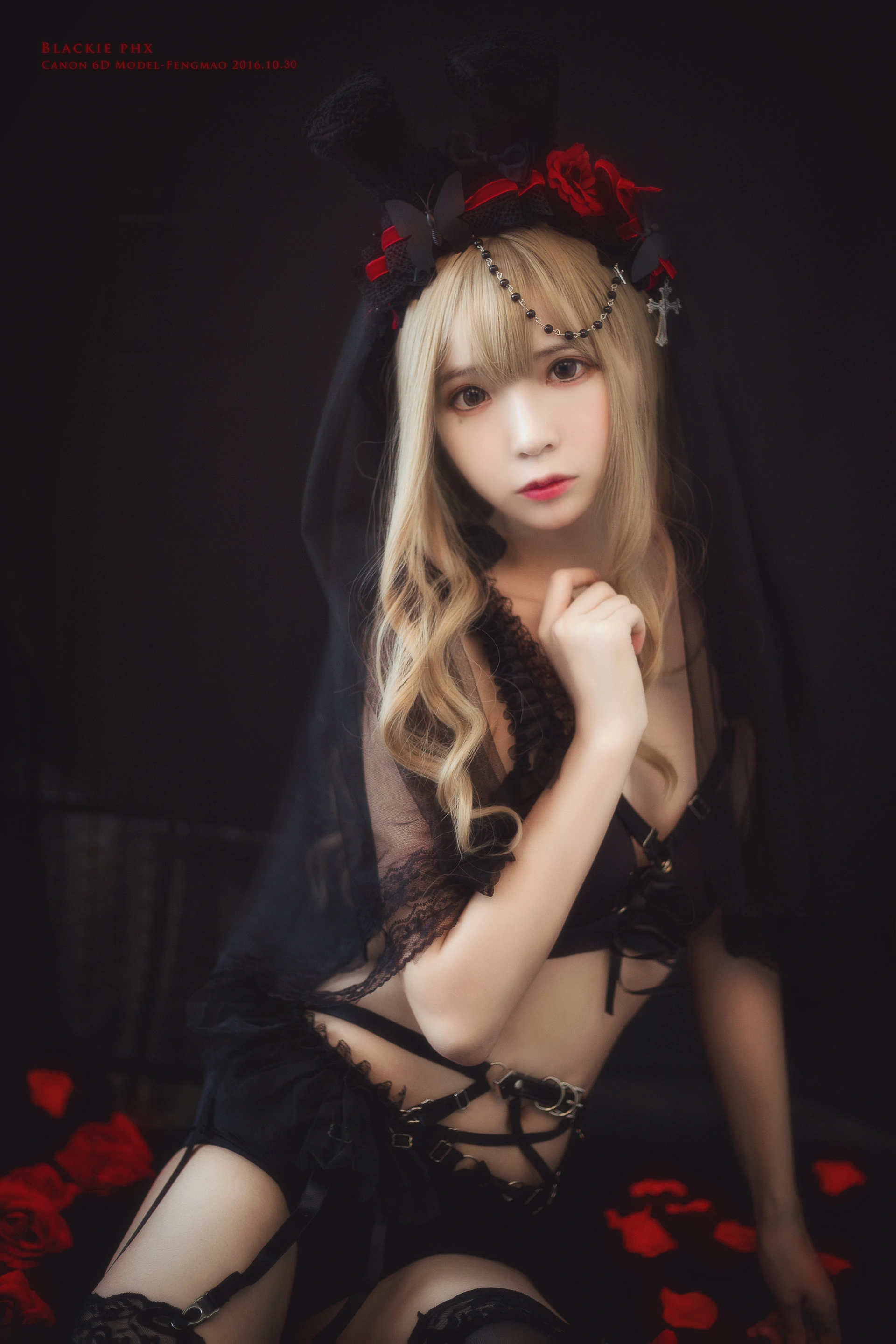 疯猫ss - NO.03 03黑丝写真（3套） 1