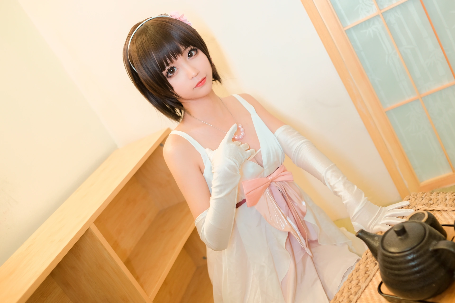 蠢沫沫 - NO.021 加藤惠礼服 2