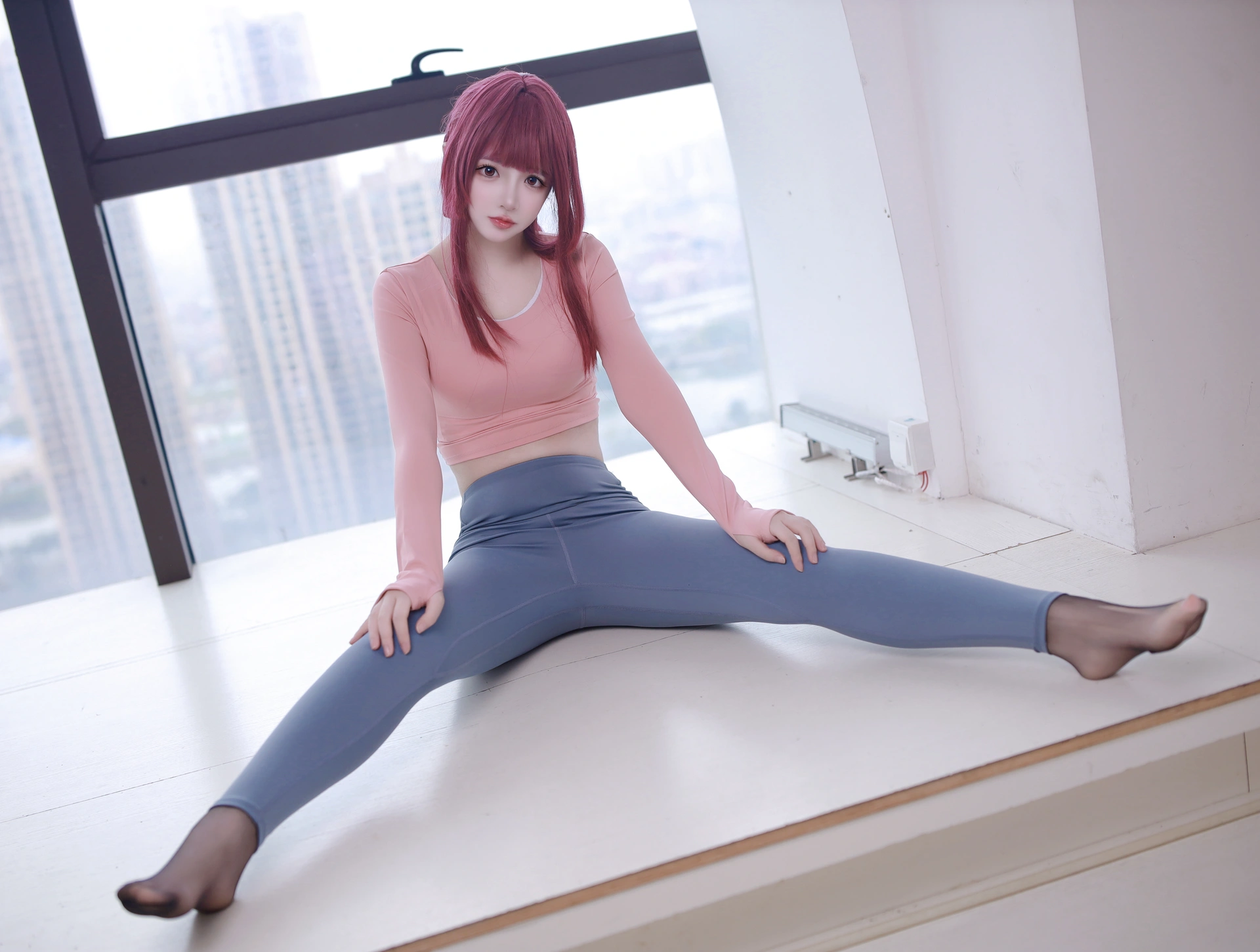 疯猫ss - NO.134 2024年二月限定 瑜伽服 卡芙卡 2